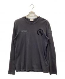 MONCLER（モンクレール）の古着「長袖カットソー」｜ブラック