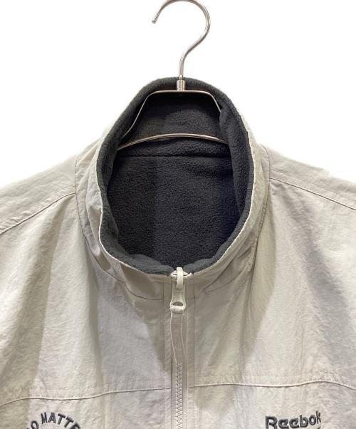 REEBOK（リーボック）REEBOK (リーボック) リバーシブルジャケット ライトグレー サイズ:Lの古着・服飾アイテム