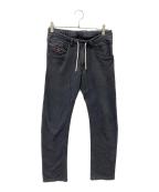 DIESELディーゼル）の古着「スウェットパンツ」｜ブラック