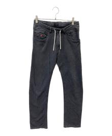 DIESEL（ディーゼル）の古着「スウェットパンツ」｜ブラック