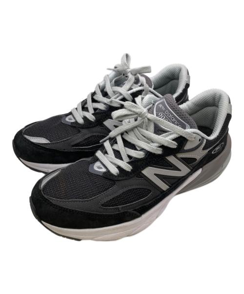NEW BALANCE（ニューバランス）NEW BALANCE (ニューバランス) スニーカー ブラック×ホワイト サイズ:25㎝の古着・服飾アイテム