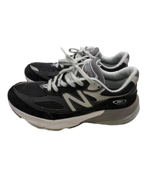 NEW BALANCE（ニューバランス）NEW BALANCE (ニューバランス) スニーカー ブラック×ホワイト サイズ:25㎝の古着・服飾アイテム