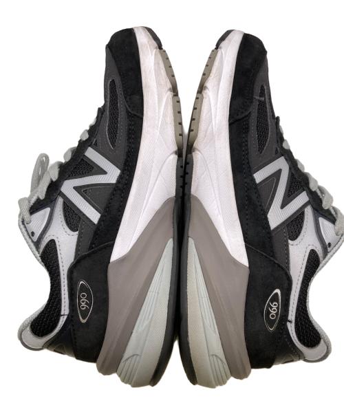 NEW BALANCE（ニューバランス）NEW BALANCE (ニューバランス) スニーカー ブラック×ホワイト サイズ:25㎝の古着・服飾アイテム