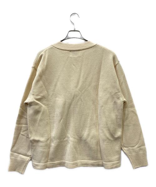 BE:FIRST（ビーファースト）BE:FIRST (ビーファースト) 薄手カーディガン アイボリー サイズ:SIZE Lの古着・服飾アイテム