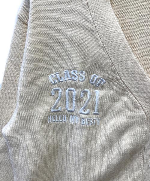 BE:FIRST（ビーファースト）BE:FIRST (ビーファースト) 薄手カーディガン アイボリー サイズ:SIZE Lの古着・服飾アイテム