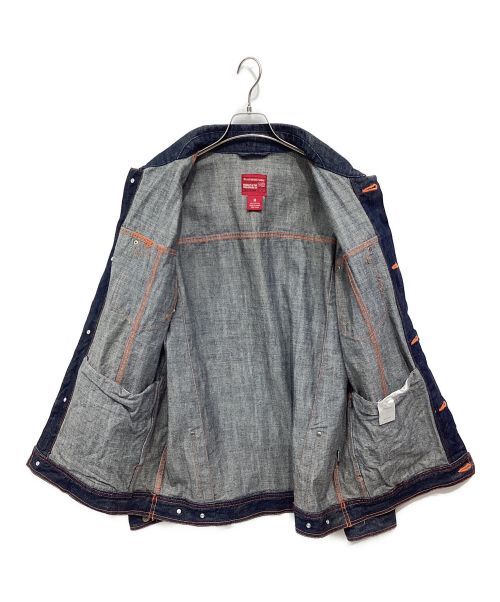 PLATINUM FUBU（プラチナムフブ）PLATINUM FUBU (プラチナムフブ) デニムジャケット サイズ:Mの古着・服飾アイテム