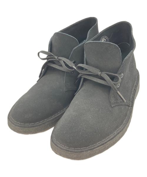 CLARKS（クラークス）CLARKS (クラークス) デザートブーツ ブラック サイズ:26cmの古着・服飾アイテム