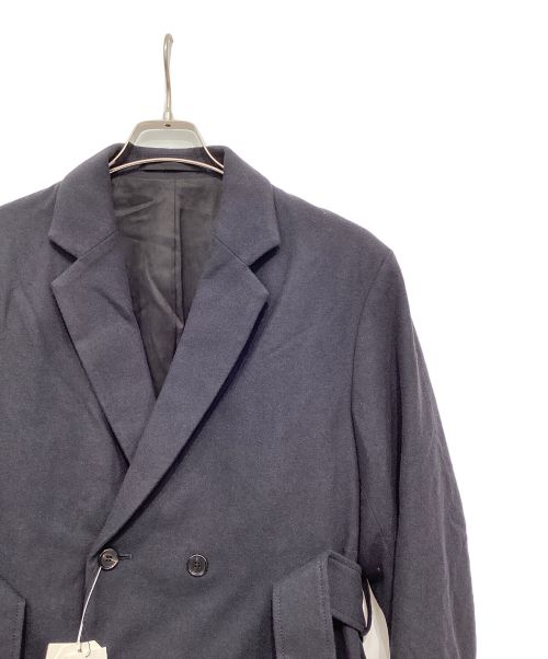 UNUSED（アンユーズド）UNUSED (アンユーズド) カシミヤ混テーラードジャケット ネイビー サイズ:O 未使用品の古着・服飾アイテム