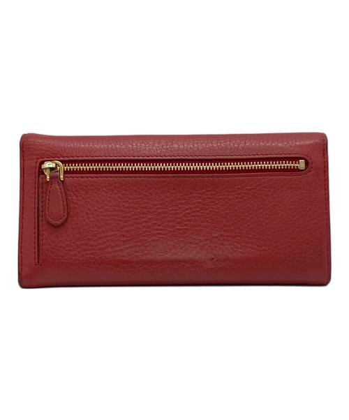 PRADA（プラダ）PRADA (プラダ) 長財布 レッドの古着・服飾アイテム