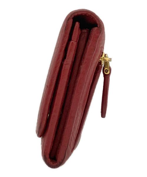 PRADA（プラダ）PRADA (プラダ) 長財布 レッドの古着・服飾アイテム