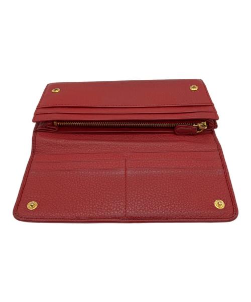 PRADA（プラダ）PRADA (プラダ) 長財布 レッドの古着・服飾アイテム