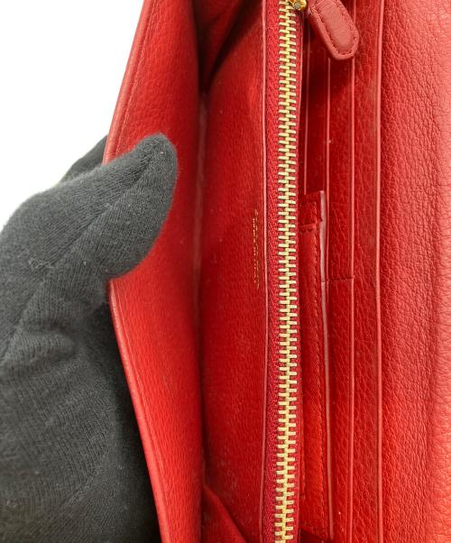 PRADA（プラダ）PRADA (プラダ) 長財布 レッドの古着・服飾アイテム