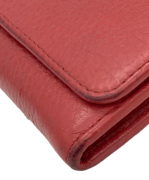 PRADA（プラダ）PRADA (プラダ) 長財布 レッドの古着・服飾アイテム