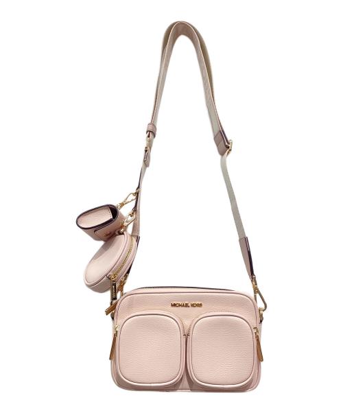 MICHAEL KORS（マイケル・コース）MICHAEL KORS (マイケルコース) ショルダーバッグ ピンクの古着・服飾アイテム