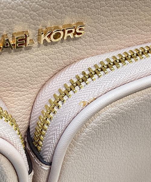 MICHAEL KORS（マイケル・コース）MICHAEL KORS (マイケルコース) ショルダーバッグ ピンクの古着・服飾アイテム