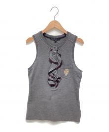 GUCCI（グッチ）の古着「ノースリーブニット」｜グレー