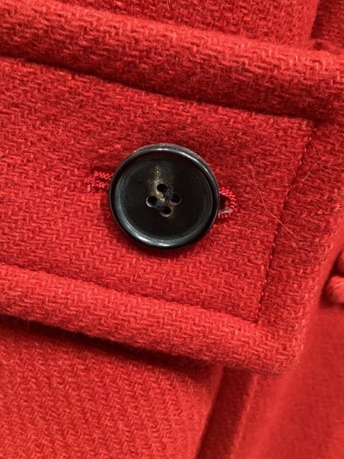 UNUSED（アンユーズド）UNUSED (アンユーズド) ダッフルコート レッド サイズ:Lの古着・服飾アイテム