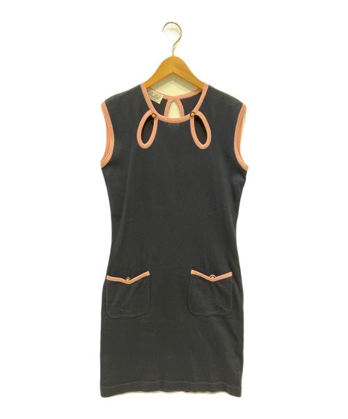 Berluti（ベルルッティ）Berluti (ベルルッティ) ノースリーブニットワンピース ネイビー サイズ:不明の古着・服飾アイテム