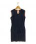 Berluti (ベルルッティ) ノースリーブニットワンピース ネイビー サイズ:不明：11000円