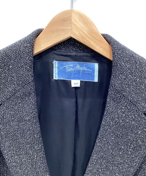 Thierry Mugler（ティエリーミュグレ）Thierry Mugler (ティエリーミュグレ) テーラードジャケット ブラック サイズ:9ATの古着・服飾アイテム