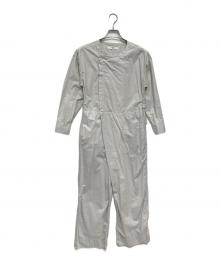 universal tissu（ユニバーサルティシュ）の古着「オールインワン」｜ライトグレー