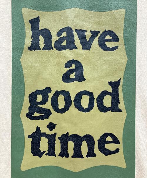 have a good time（ハブアグッドタイム）have a good time (ハブアグッドタイム) 半袖Tシャツ ベージュ サイズ:XLの古着・服飾アイテム