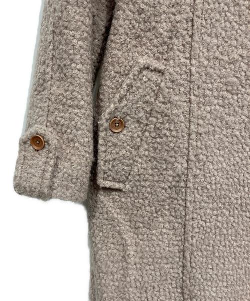 DIESEL（ディーゼル）DIESEL (ディーゼル) ボアロングコート ピンク サイズ:XSの古着・服飾アイテム