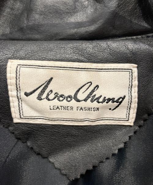 Avoo Ching（Avoo Ching）Avoo Ching (Avoo Ching) レザーコート ブラック サイズ:FREEの古着・服飾アイテム