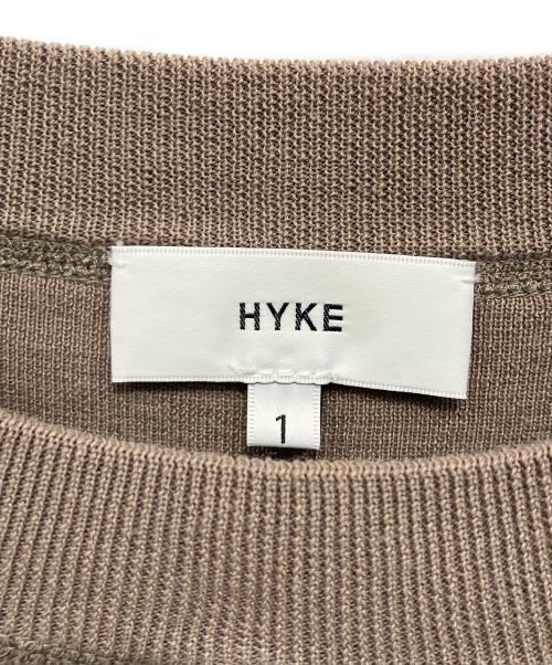 HYKE（ハイク）HYKE (ハイク) ニットワンピース カーキ サイズ:Sの古着・服飾アイテム
