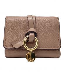 Chloe（クロエ）の古着「ALPHABET MINI TRIFOLD」｜ベージュ