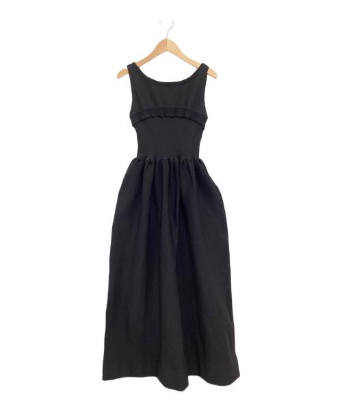 SETENS（セテンス）SETENS (セテンス) Long knit dress ブラック サイズ:Freeの古着・服飾アイテム