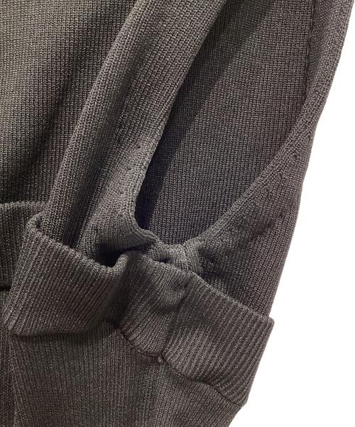 SETENS（セテンス）SETENS (セテンス) Long knit dress ブラック サイズ:Freeの古着・服飾アイテム