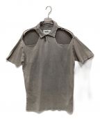 MM6 Maison Margielaエムエムシックスメゾンマルジェラ）の古着「ポロシャツ」｜グレー