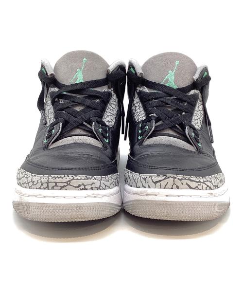 NIKE（ナイキ）NIKE (ナイキ) AIR JORDAN3 ブラック サイズ:26cmの古着・服飾アイテム