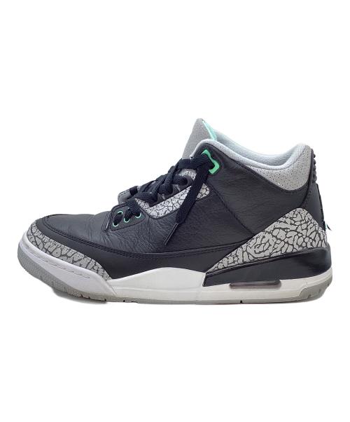 NIKE（ナイキ）NIKE (ナイキ) AIR JORDAN3 ブラック サイズ:26cmの古着・服飾アイテム