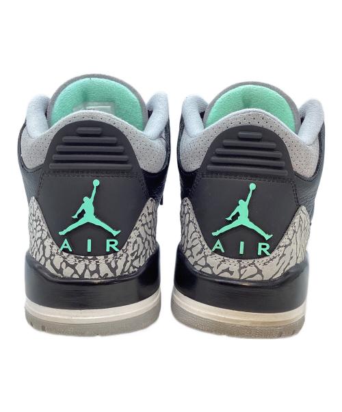 NIKE（ナイキ）NIKE (ナイキ) AIR JORDAN3 ブラック サイズ:26cmの古着・服飾アイテム
