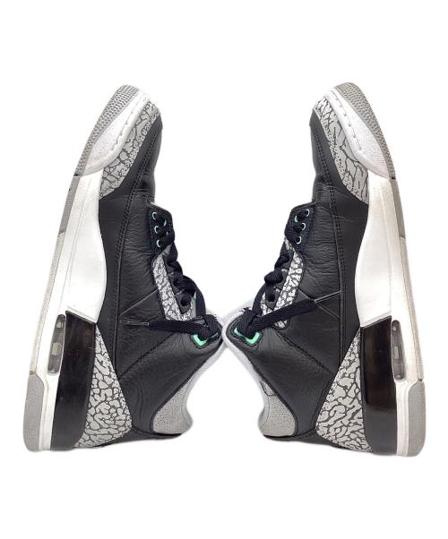 NIKE（ナイキ）NIKE (ナイキ) AIR JORDAN3 ブラック サイズ:26cmの古着・服飾アイテム