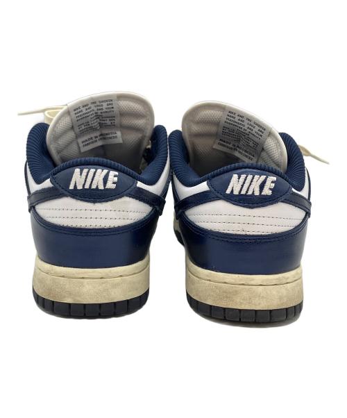 NIKE（ナイキ）NIKE (ナイキ) スニーカー ホワイト×ネイビー サイズ:25の古着・服飾アイテム