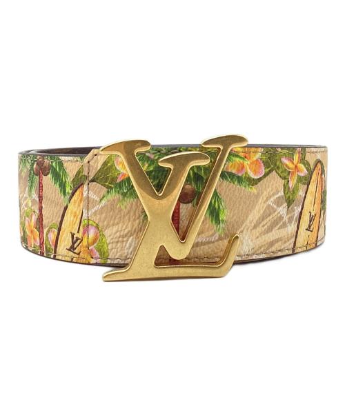 LOUIS VUITTON（ルイ ヴィトン）LOUIS VUITTON (ルイ ヴィトン) リバーシブルベルト イエローの古着・服飾アイテム