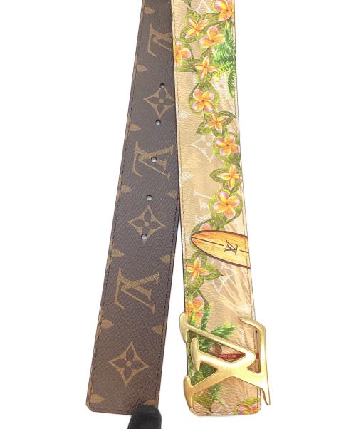 LOUIS VUITTON（ルイ ヴィトン）LOUIS VUITTON (ルイ ヴィトン) リバーシブルベルト イエローの古着・服飾アイテム