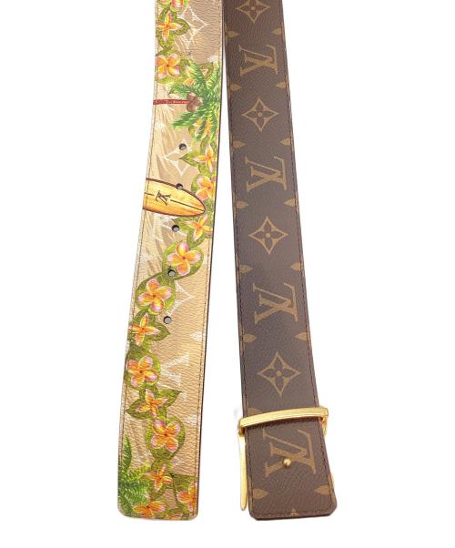 LOUIS VUITTON（ルイ ヴィトン）LOUIS VUITTON (ルイ ヴィトン) リバーシブルベルト イエローの古着・服飾アイテム