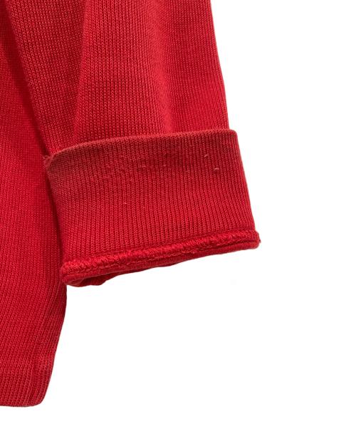 POLO RALPH LAUREN（ポロ・ラルフローレン）POLO RALPH LAUREN (ポロ・ラルフローレン) ハーフジップニット レッド サイズ:Lの古着・服飾アイテム