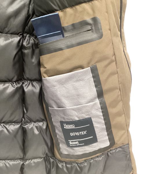 HERNO（ヘルノ）HERNO (ヘルノ) ダウンジャケット ブラウン サイズ:46の古着・服飾アイテム