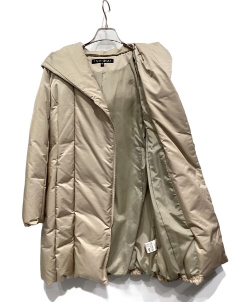 INDIVI V.A.I（インディヴィ バイ）INDIVI V.A.I (インディヴィ バイ) ダウンコート ベージュ サイズ:38の古着・服飾アイテム