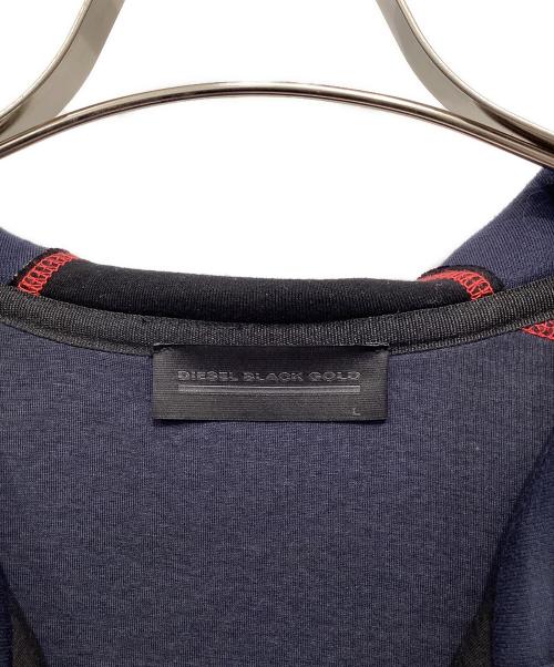 DIESEL Black Gold（ディーゼル ブラック ゴールド）DIESEL Black Gold (ディーゼル ブラック ゴールド) ジップパーカー ネイビー サイズ:Lの古着・服飾アイテム