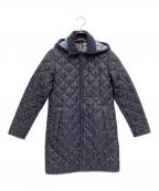 LAVENHAM×LIBERTYラベンハム×リバティー）の古着「キルティングコート」｜ネイビー