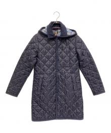 LAVENHAM×LIBERTY（ラベンハム×リバティー）の古着「キルティングコート」｜ネイビー