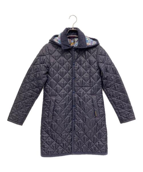 LAVENHAM（ラベンハム）LAVENHAM (ラベンハム) LIBERTY (リバティー) キルティングコート ネイビー サイズ:36の古着・服飾アイテム