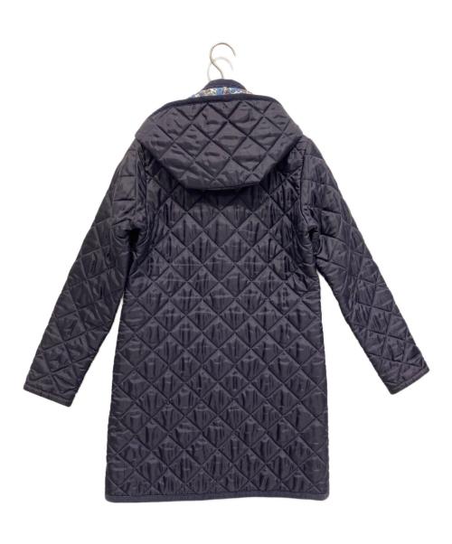 LAVENHAM（ラベンハム）LAVENHAM (ラベンハム) LIBERTY (リバティー) キルティングコート ネイビー サイズ:36の古着・服飾アイテム