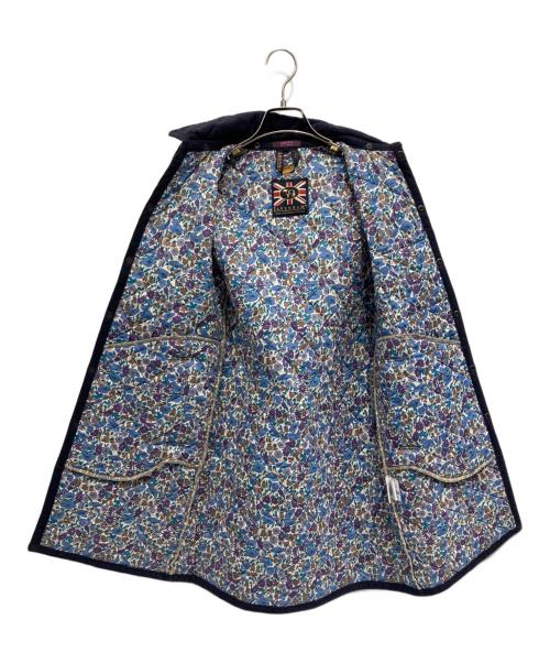 LAVENHAM（ラベンハム）LAVENHAM (ラベンハム) LIBERTY (リバティー) キルティングコート ネイビー サイズ:36の古着・服飾アイテム